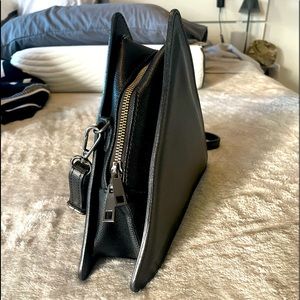 Italian Leather Triangle Bag